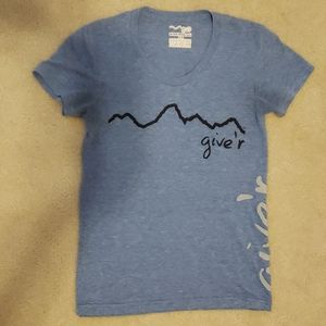 LIGHT BLUE GIVE'R T-SHIRT